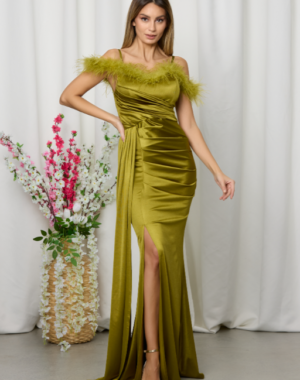 Kleid Brilliante Pistazien- L